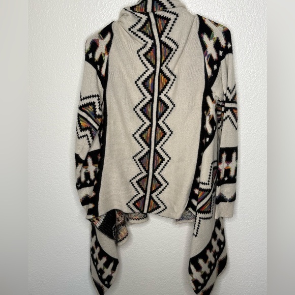 Altar'd State Aztec Knit Boho Cardigan Small - Picture 3 of 3